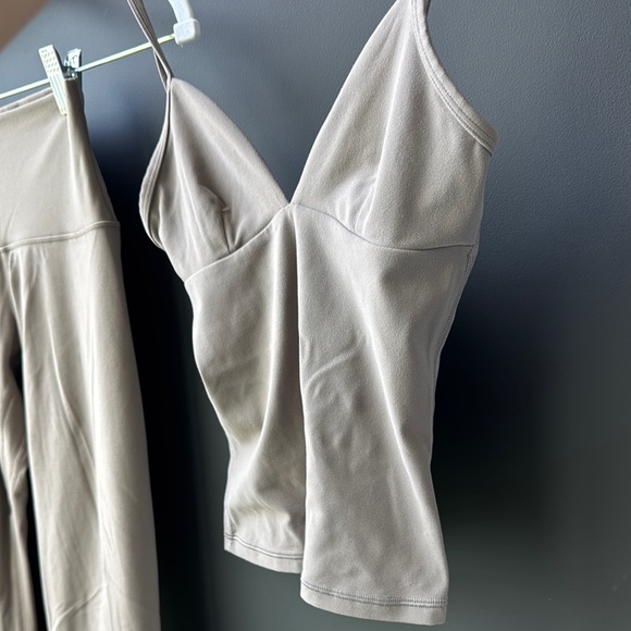 Aritzia Taupe Set - Top and Leggings - Picture 3 of 3